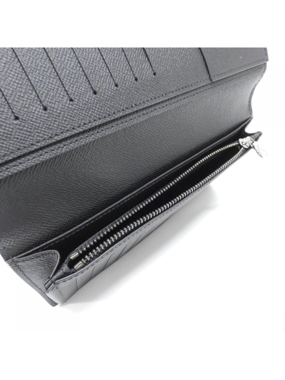 Louis Vuitton Monogram Eclipse Portefeuille Brazza Wallet - Picture 5 of 5